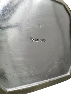 Antique crafted silver tea and coffee set