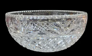 Brilliant Cut Crystal Bowl