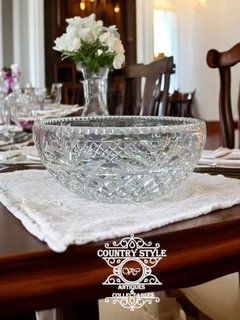 Brilliant Cut Crystal Bowl