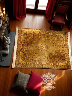 Machine-made Persian-style carpet