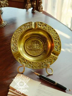 Nautical Brass Ashtray