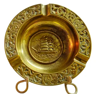 Nautical Brass Ashtray