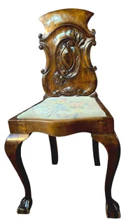 Cape Dutch Ball &amp; Claw hall chair