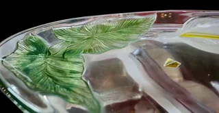 Luminarc Calla Lily Glass Platter or Serving Dish