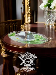 Luminarc Calla Lily Glass Platter or Serving Dish