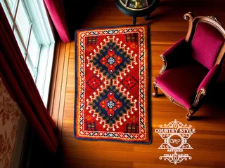 Maroccan handmade wool rug
