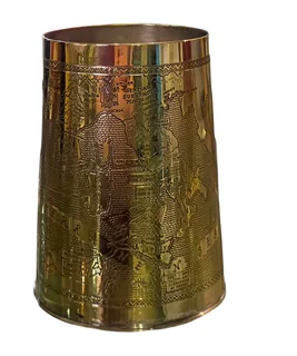 Antique Trench Art Tankart