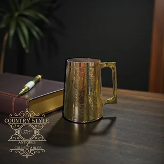 Antique Trench Art Tankart