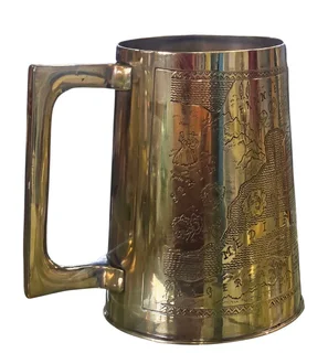 Antique Trench Art Tankart