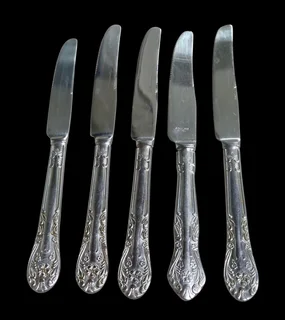 Baroque revival Style Dinner Knives 12
