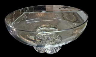 Mid-Century Collectible Glass Compote