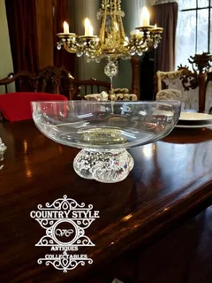 Mid-Century Collectible Glass Compote