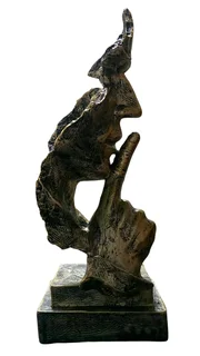 Abstract Resin Sculpture