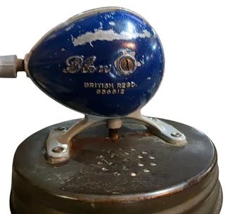 Vintage Glass Butter Churn