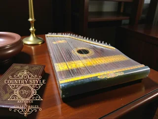 Antique Mandolin Guitar Zither