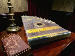 Antique Mandolin Guitar Zither