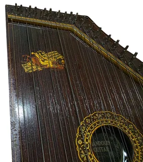 Antique Mandolin Guitar Zither