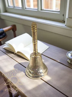 Solid Brass Hand Bell