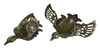 Brass Bird Dish/Trinket Box/Ashtray.