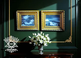 Pair of Mid-20th Century Decorative Seascape Paintings by P. V. Raymond.