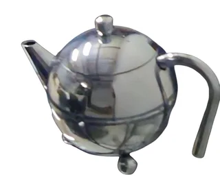 Mid-Century Teapot on Bun Feet