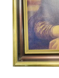 Mona Lisa framed canvas print