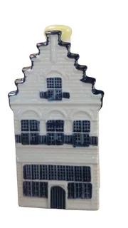 KLM Delft Blue Miniature House #96