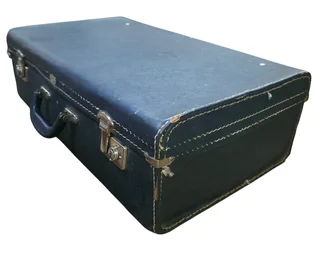 Mid-Century Meteor Luggage Suitcase