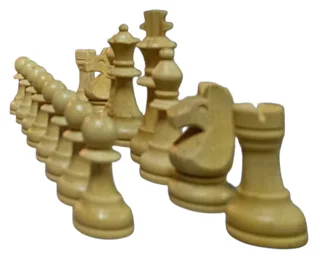 Vintage-Style Wooden Chess/Games Table