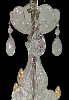 Baroque and Rococostyle12-Arm Crystal Chandelier