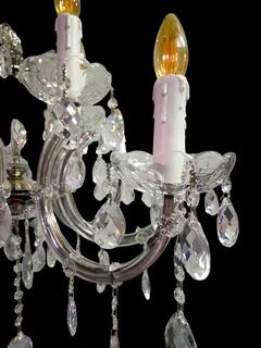 Baroque and Rococostyle12-Arm Crystal Chandelier