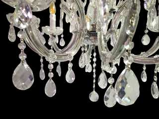 Baroque and Rococostyle12-Arm Crystal Chandelier