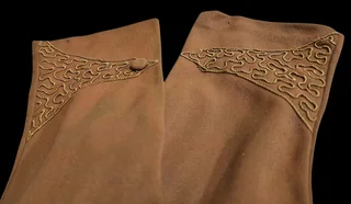 Vintage 1950s/60s Pale Brown/Beige Wrist-Length Day Gloves