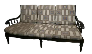 Vintage three-piece Sofa Set