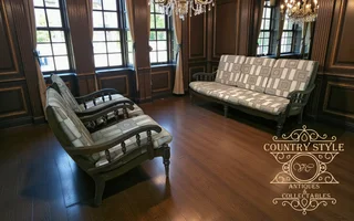 Vintage three-piece Sofa Set