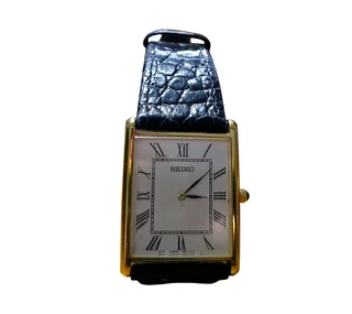 VintageSeiko Quartz Rectangular Dress Watch