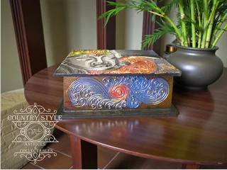 Buddha Relief Jewelry Box