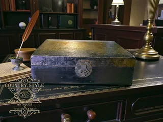 Oriental Wood Jewelry/Document Box