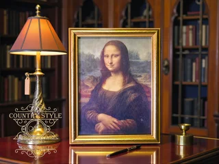 Framed Mona Lisa