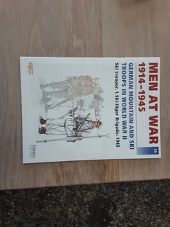 Del Prado Men at War  Ski-Jager Brigade Germany 1943 Ski Trooper. Used, hand painted lead soldier.