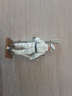 Del Prado Men at War  Ski-Jager Brigade Germany 1943 Ski Trooper. Used, hand painted lead soldier.