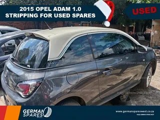 2015 Opel Adam 1.0 Stripping for used spares