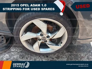 2015 Opel Adam 1.0 Stripping for used spares