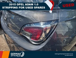 2015 Opel Adam 1.0 Stripping for used spares