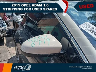 2015 Opel Adam 1.0 Stripping for used spares