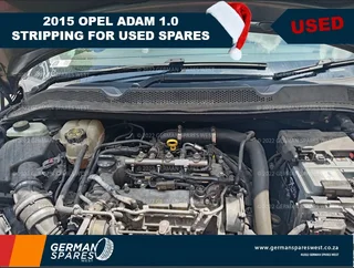 2015 Opel Adam 1.0 Stripping for used spares