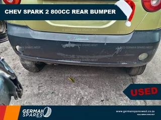 Chev Spark 2 800CC USED Rear Bumper for sale