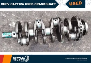 Chev Capiva Used Crankshaft