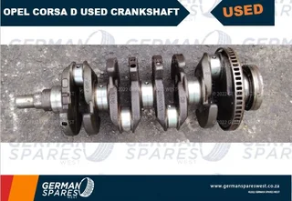 Opel Corsa D Used Crankshaft
