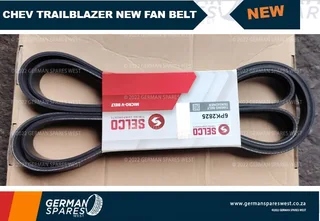 Chev Trailblazer New Fan Belt